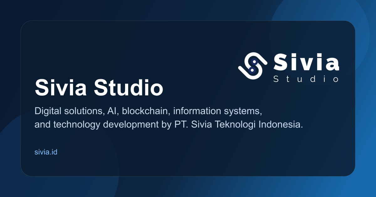 Sivia - Aplikasi SaaS untuk UMKM, Koperasi & Usaha Layanan